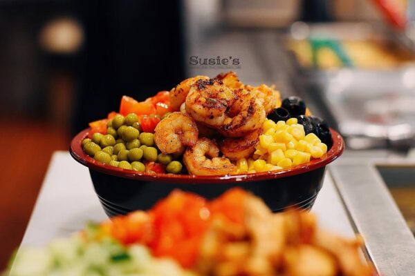 Grilled Protein Salad - Shrimp