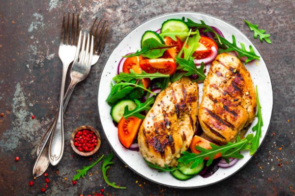 Bowl/Plate - Grilled Chicken Breast